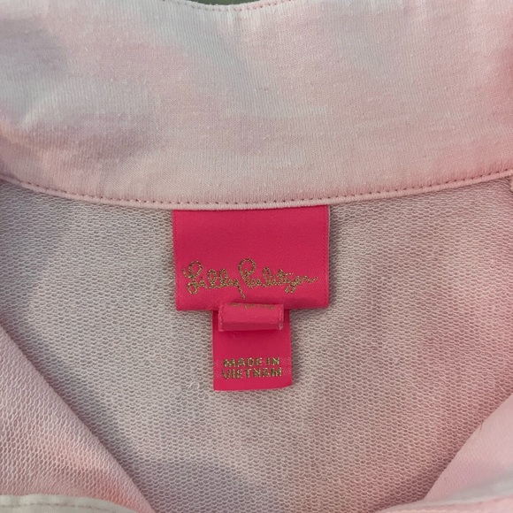 Girls ruffled lily pink popover - Picture 3 of 3